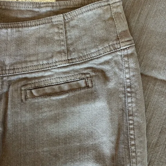 People Like Frank Brown Denim Wide Leg Pant Jeans Size 10 30” Waist - Picture 8 of 8